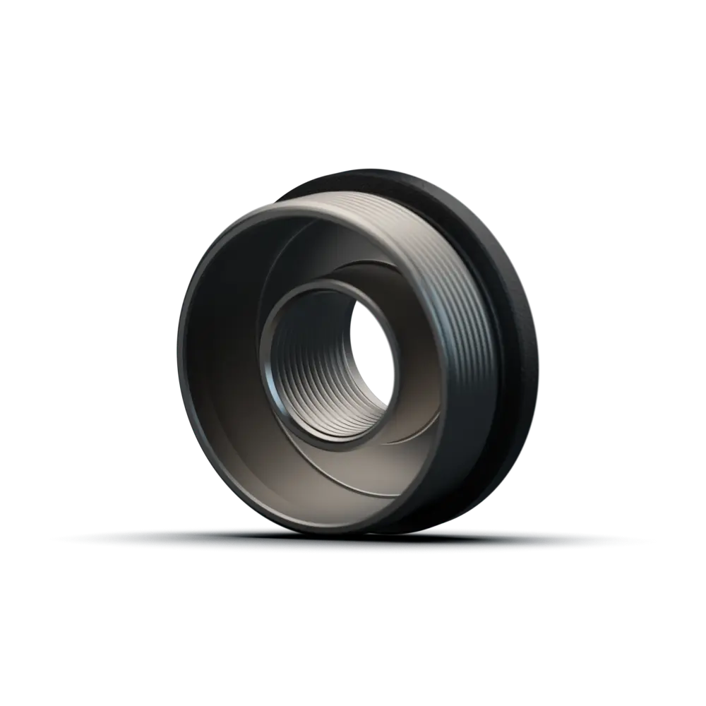S-U-HUB - Thread Mount - 625-24 - ISO Back - Black.288.webp