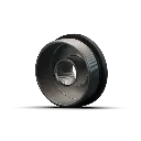 S-U-HUB - Thread Mount - 500-28 - ISO Back - Black.287.webp