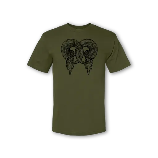 Men's T-Shirt | Rams Crossed